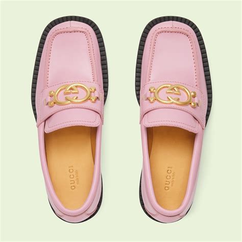 baby pink gucci loafer|pink suede gucci loafers.